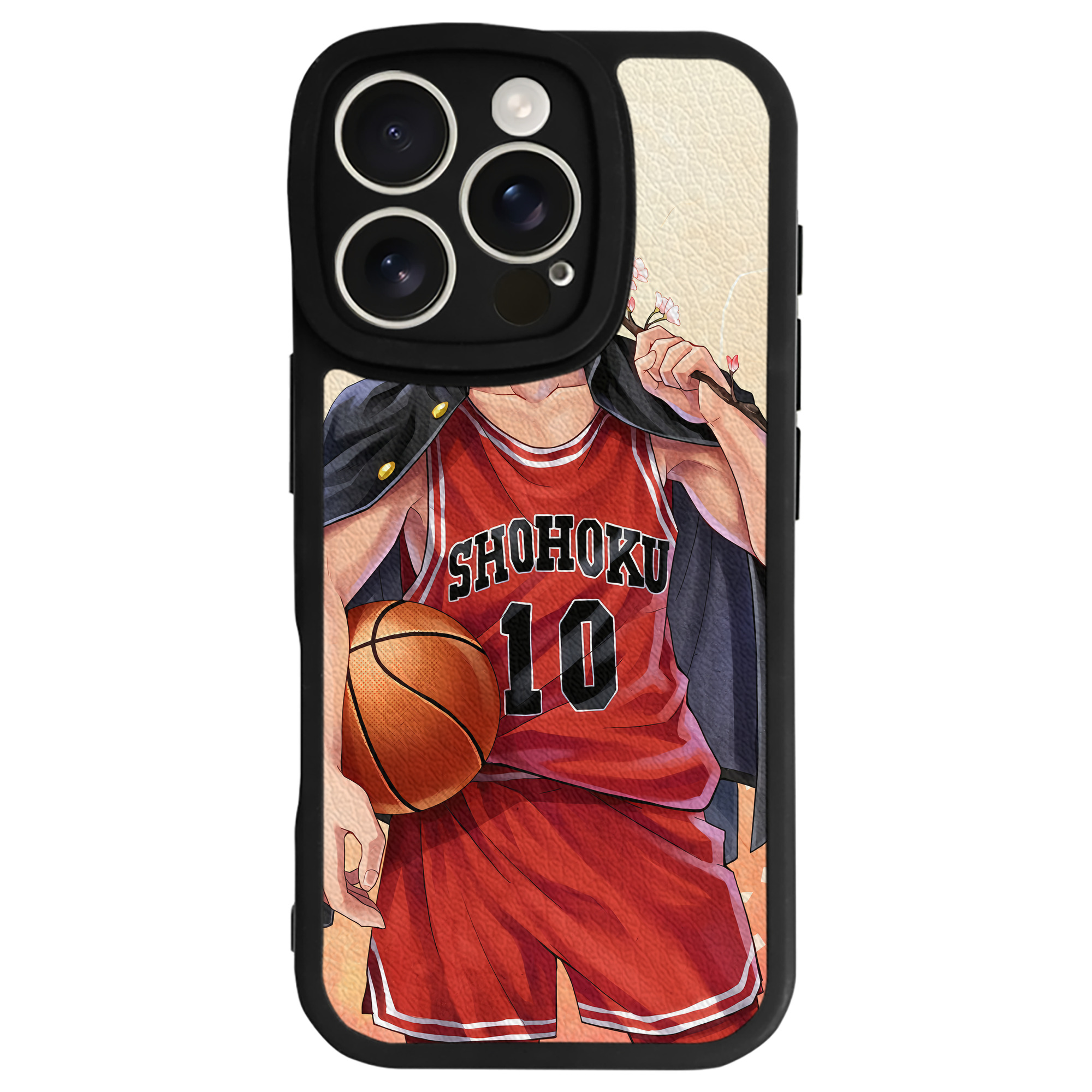 （画像用） SLAM DUNK／スラムダンク 【iPhone 16シリーズ対応】シリコンスマホケース（レザー調） 材質：シリコン